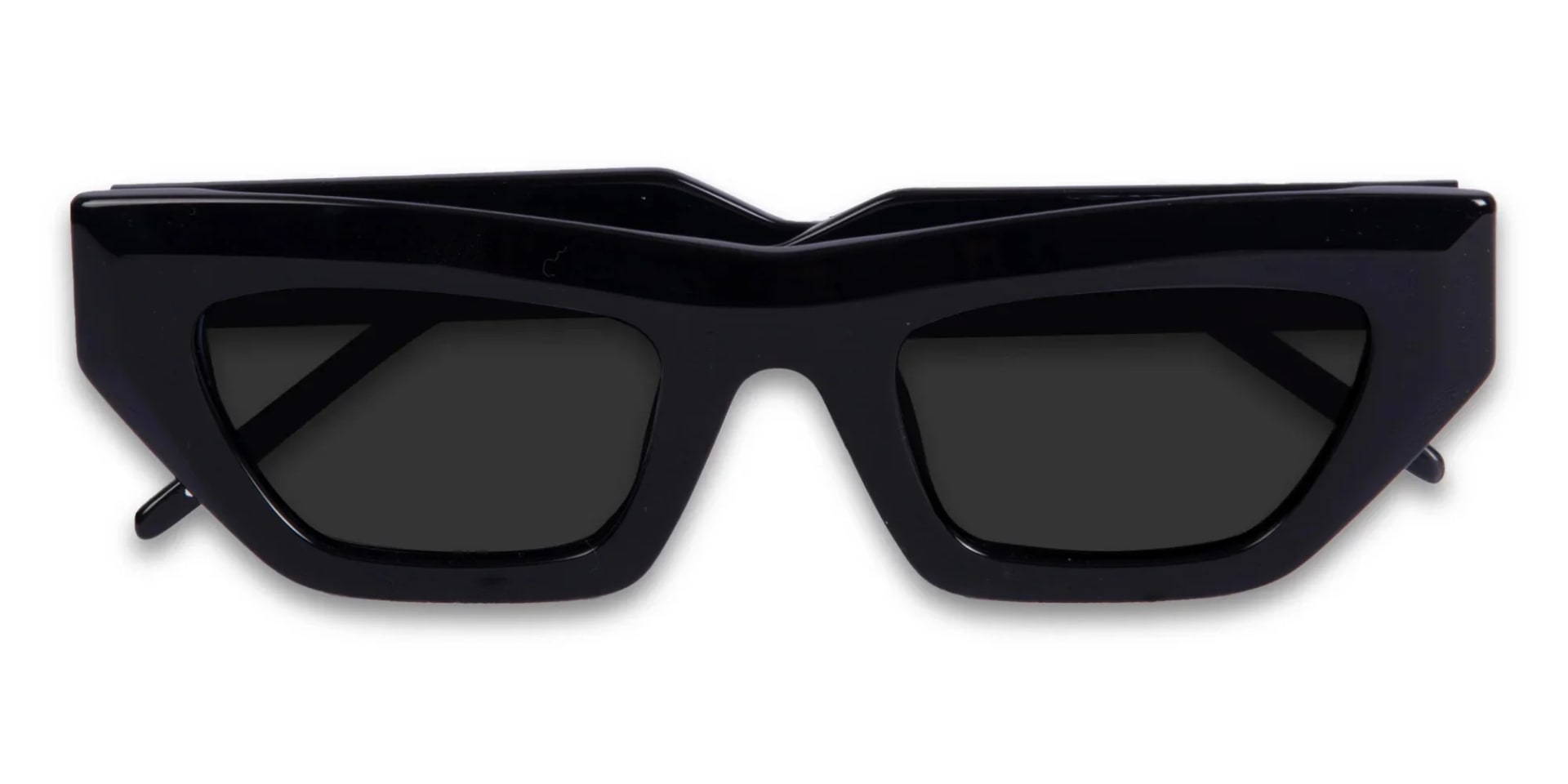 Black Cat Eye Designer Sunglasses -6