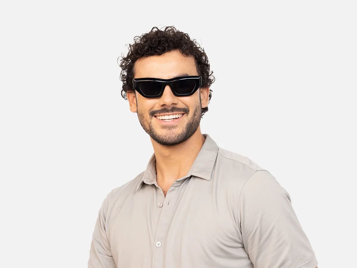Black Cat Eye Designer Sunglasses -41