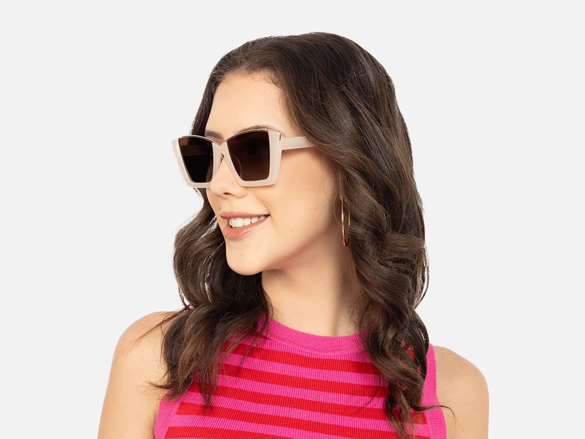 Light Brown Tinted Glasses-52