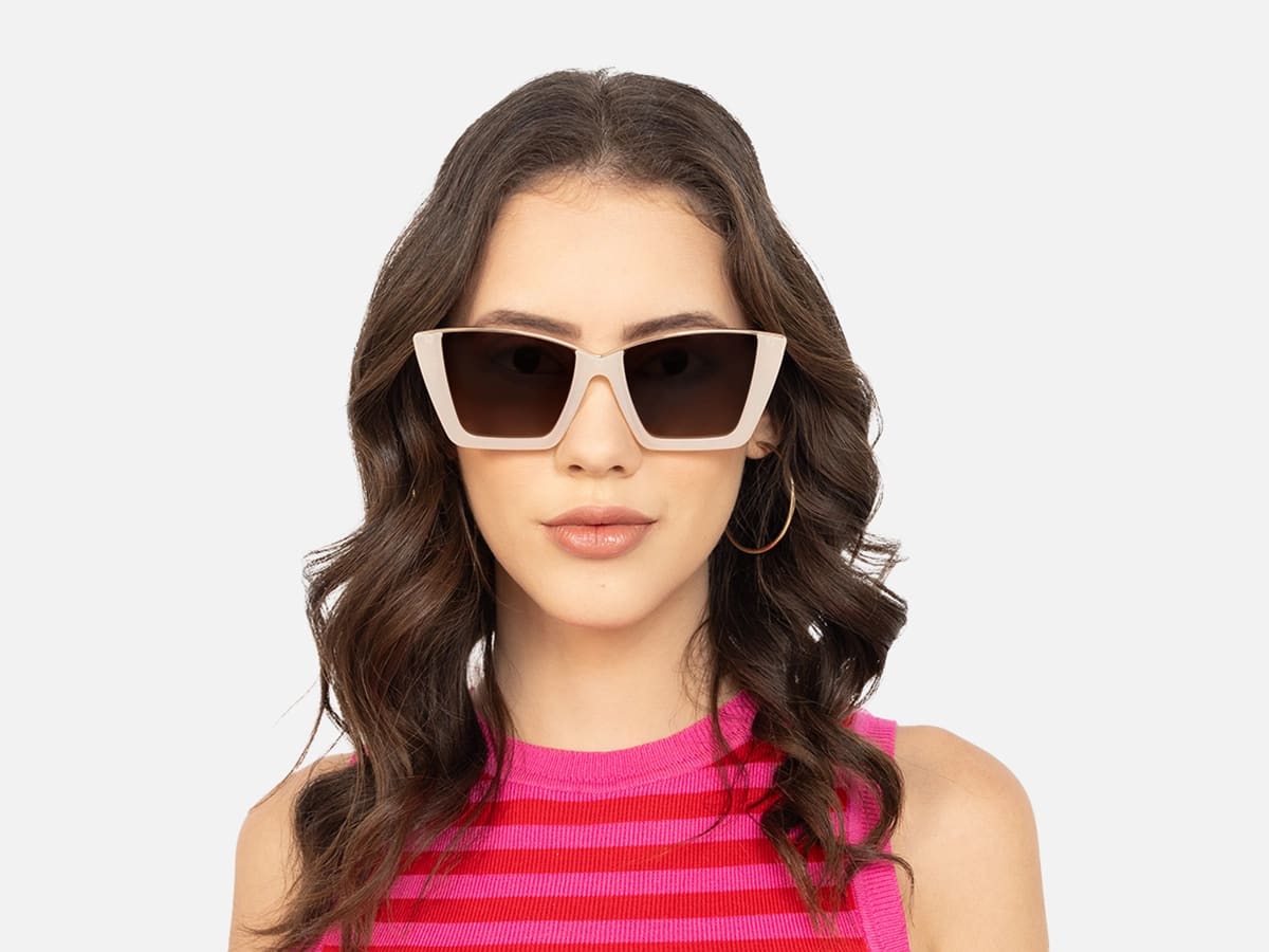 Light Brown Tinted Glasses-51