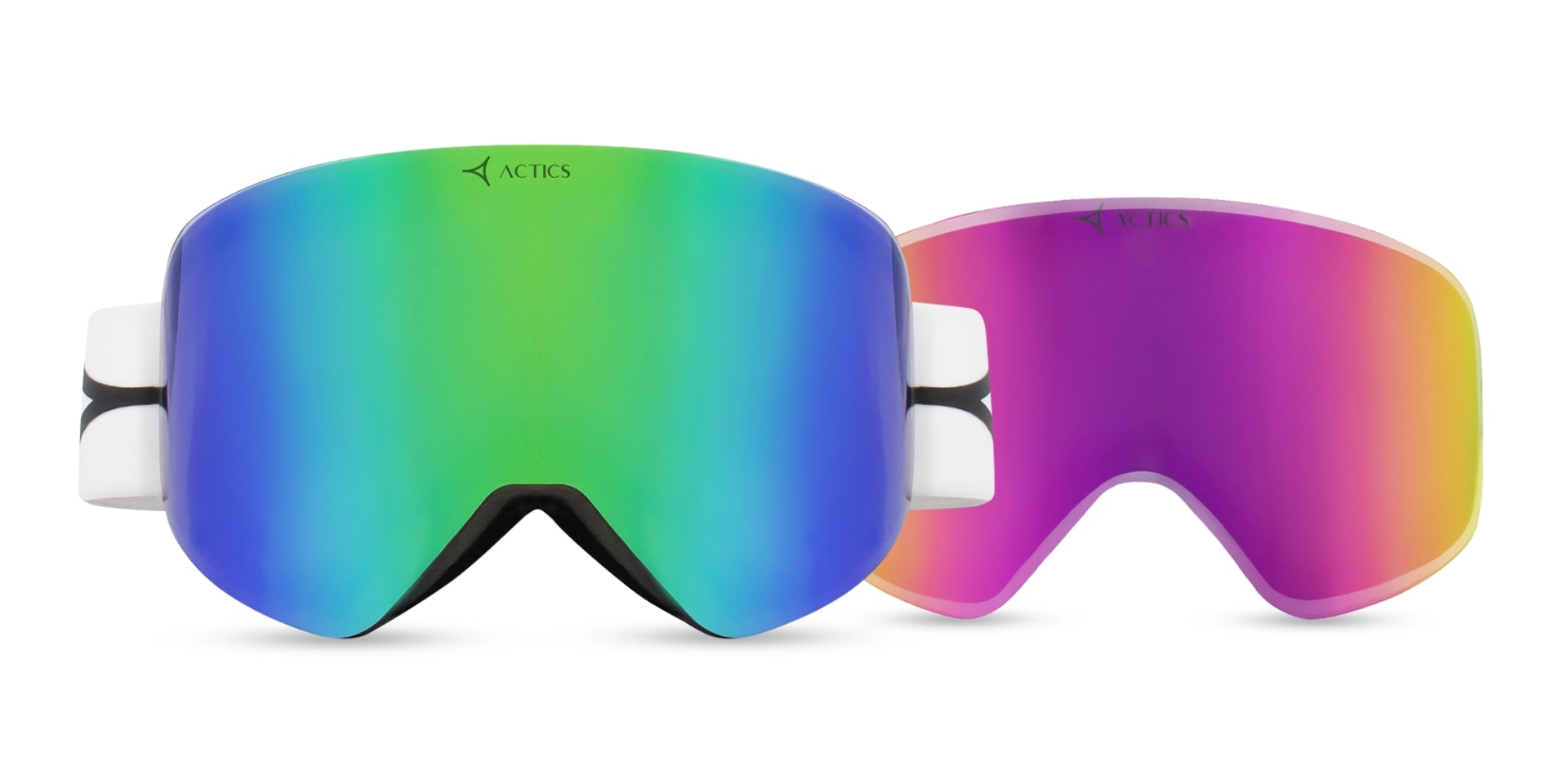 Black FALCON Ski Goggles - 4