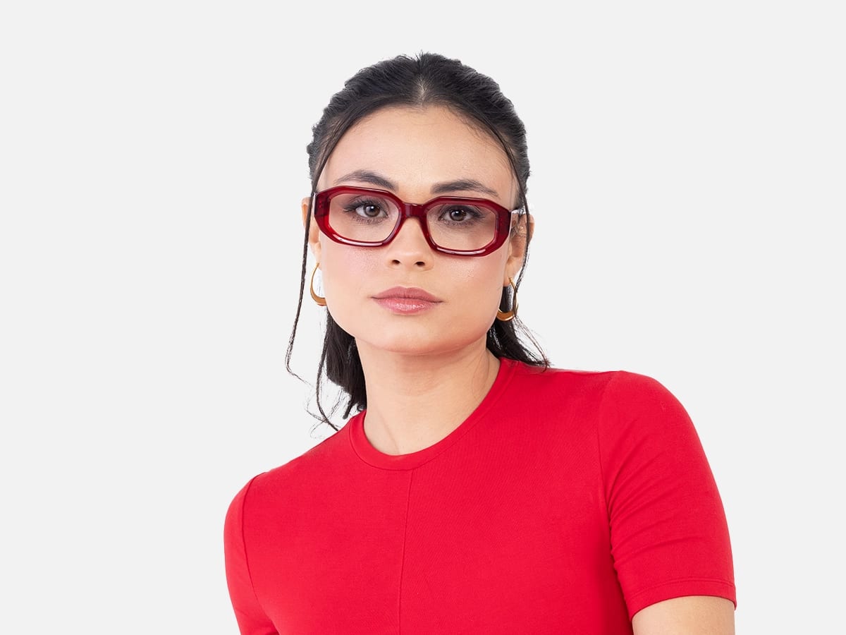 Cherry Red Glasses-51