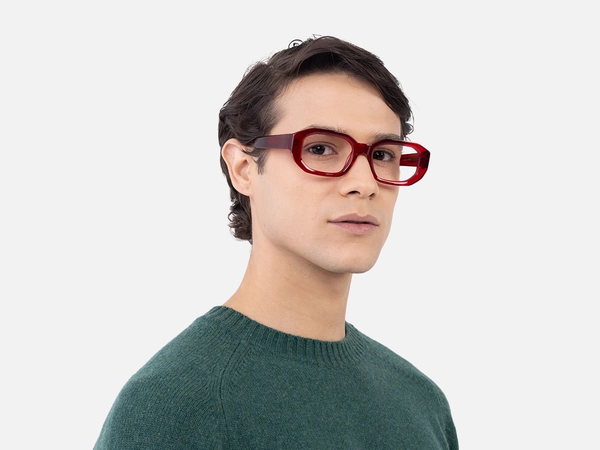 Cherry Red Glasses-42