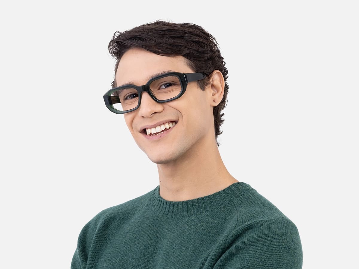 Olive Green Glasses-43