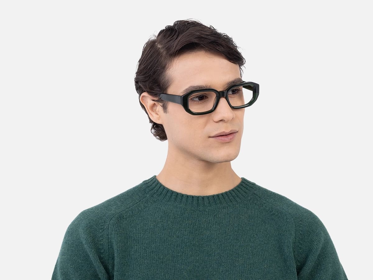 Olive Green Glasses-42