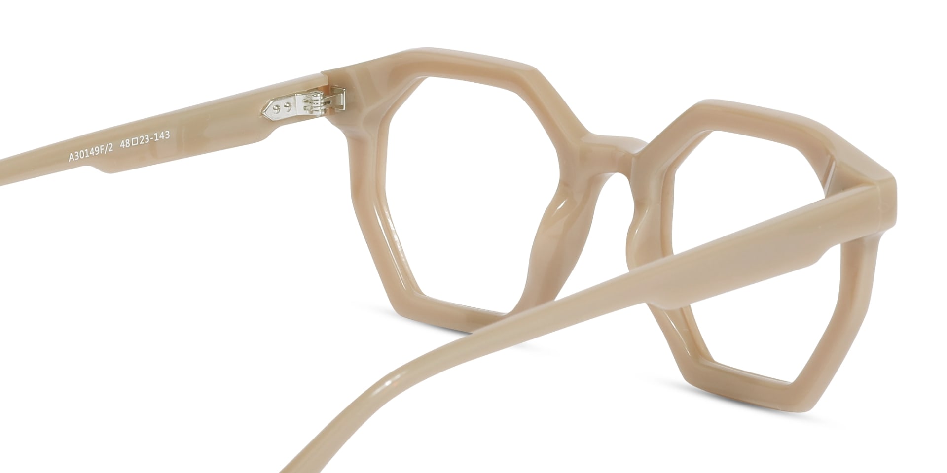 Beige Taupe Glasses 5