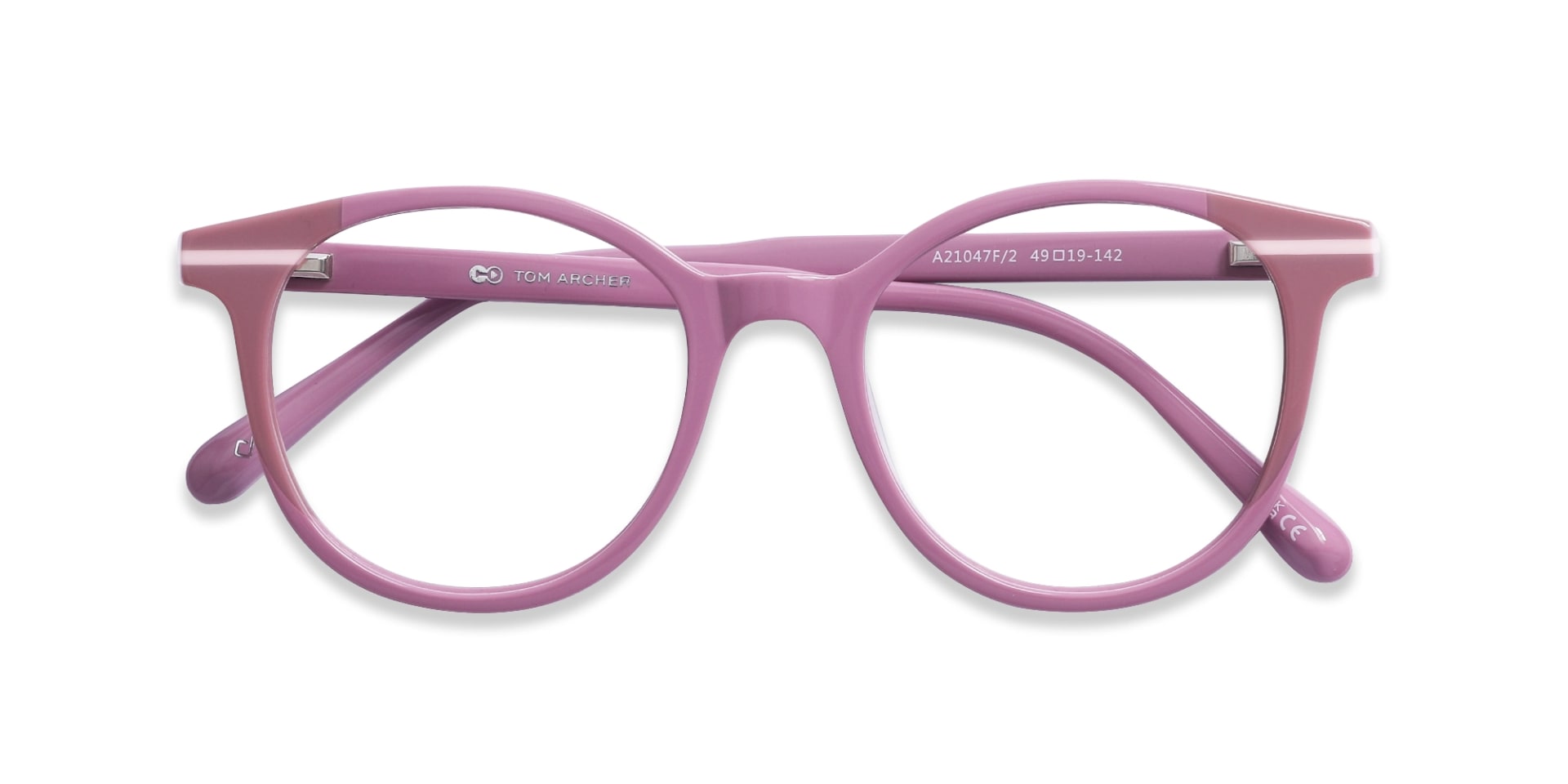 Pink Round Eyeglasses 6