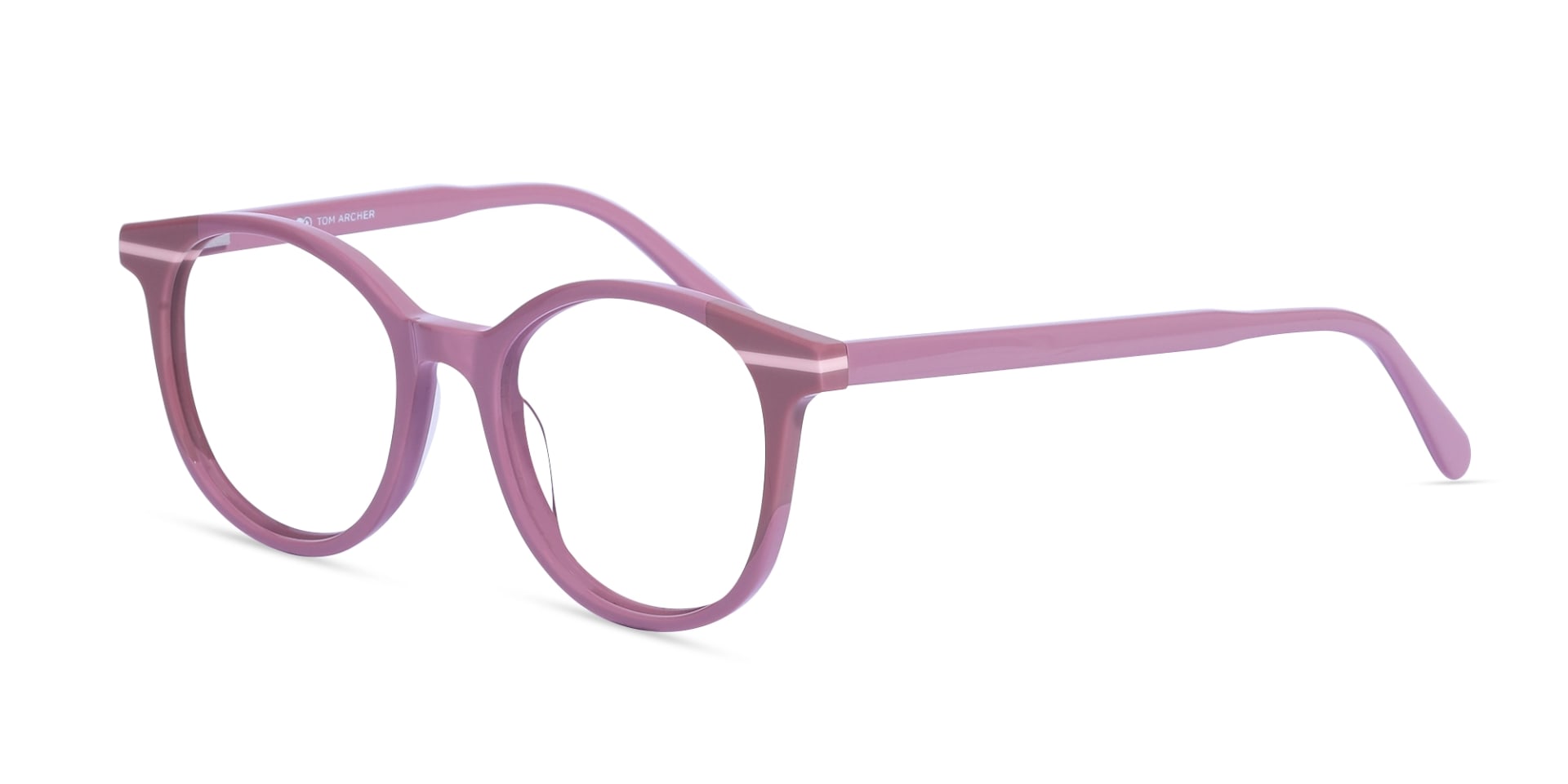 Pink Round Eyeglasses 3