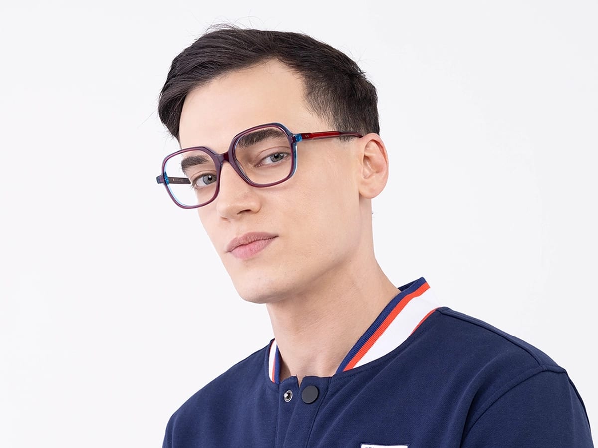 Pink And Blue Glasses 41