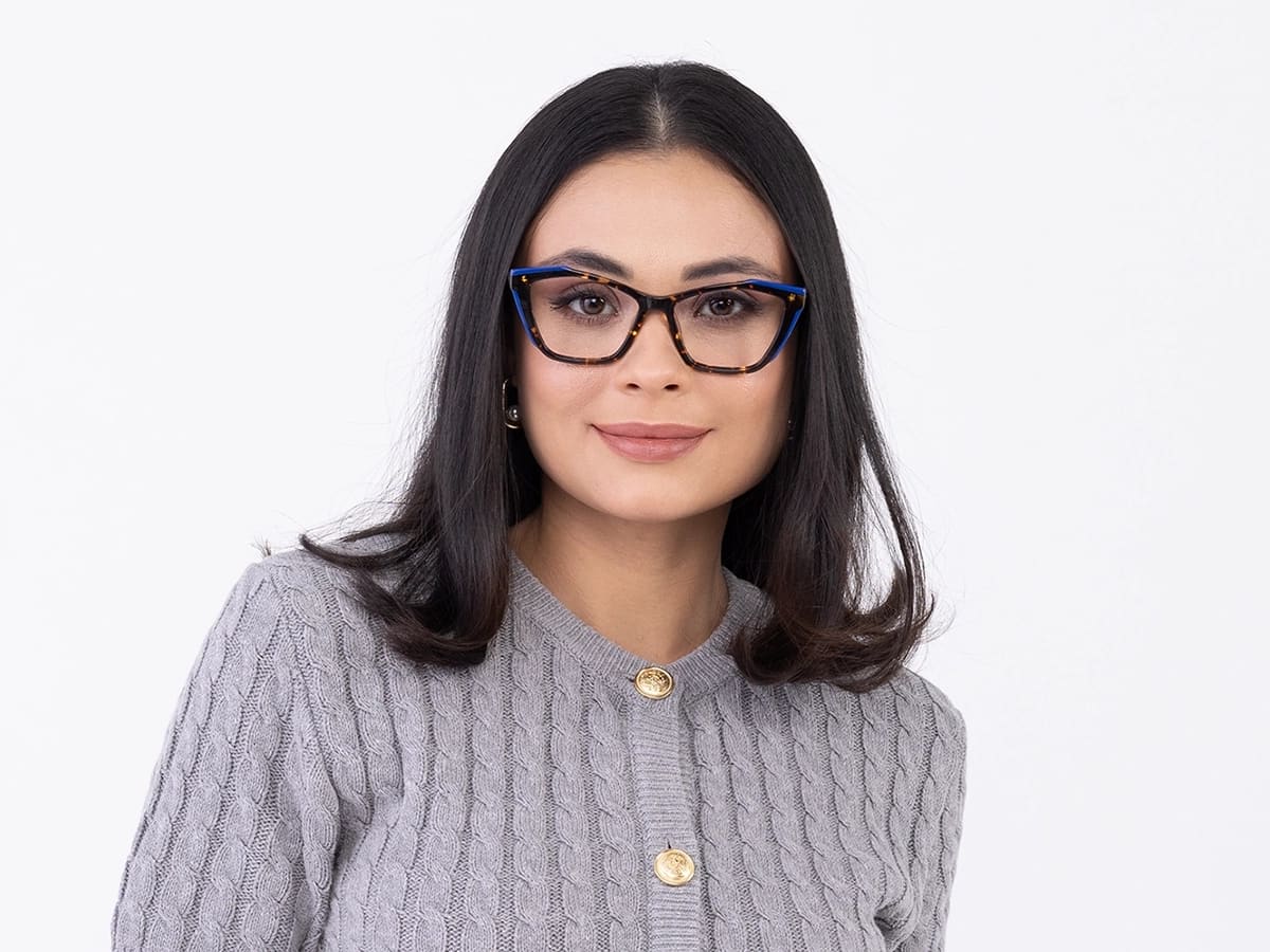 Havana Tortoise Cat Eye Glasses 51