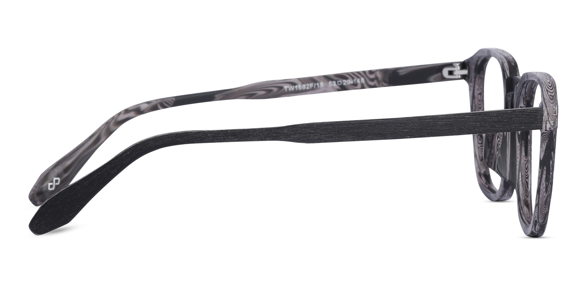 Slate Grey Pine Wooden Frame Glasses 4