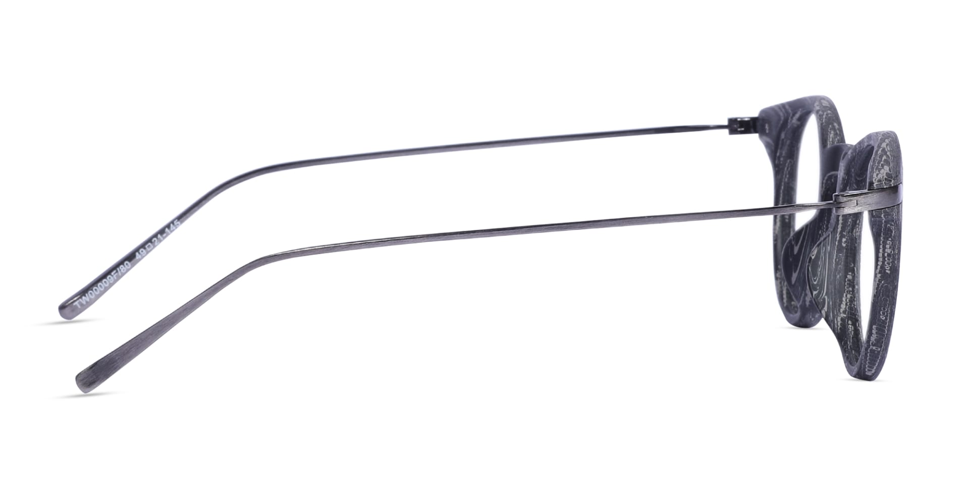 Grey Wooden Spectacle Frames 4