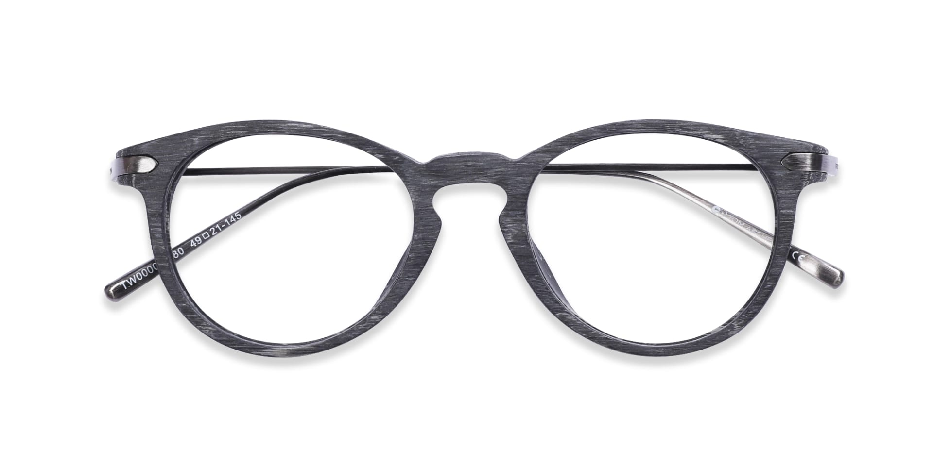 Grey Wooden Spectacle Frames 6