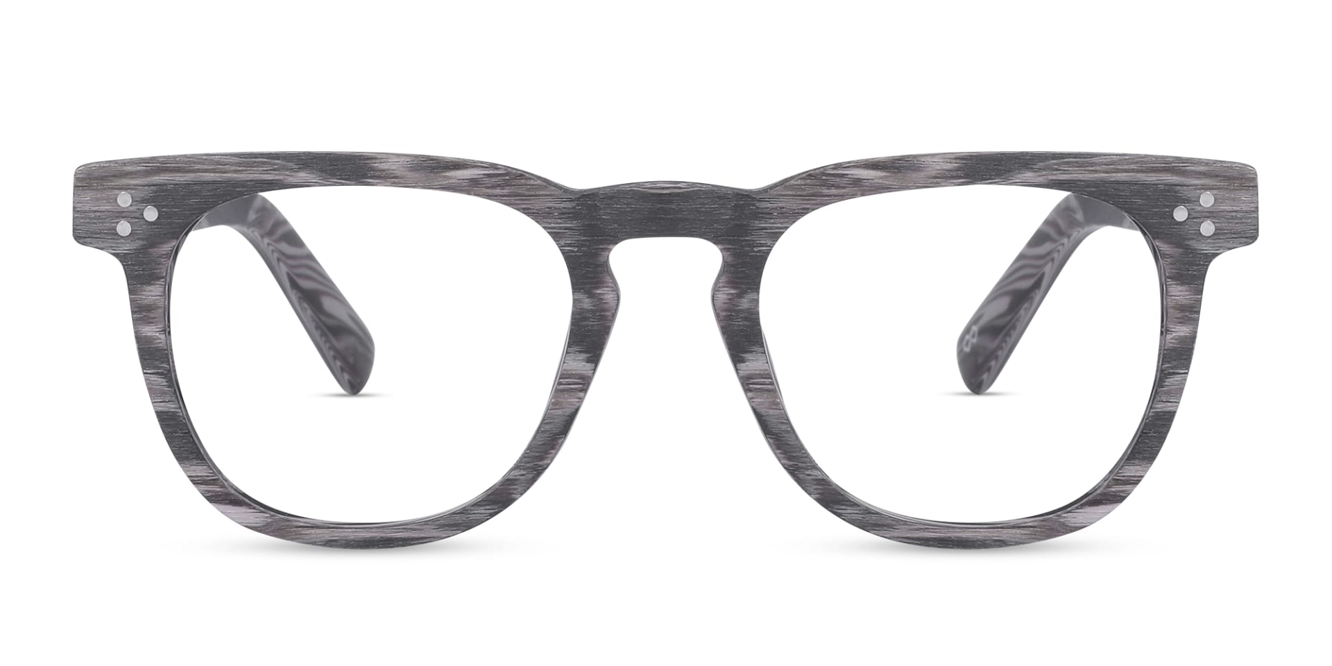 Wooden Full Rim Keyhole Bridge Glasses 1