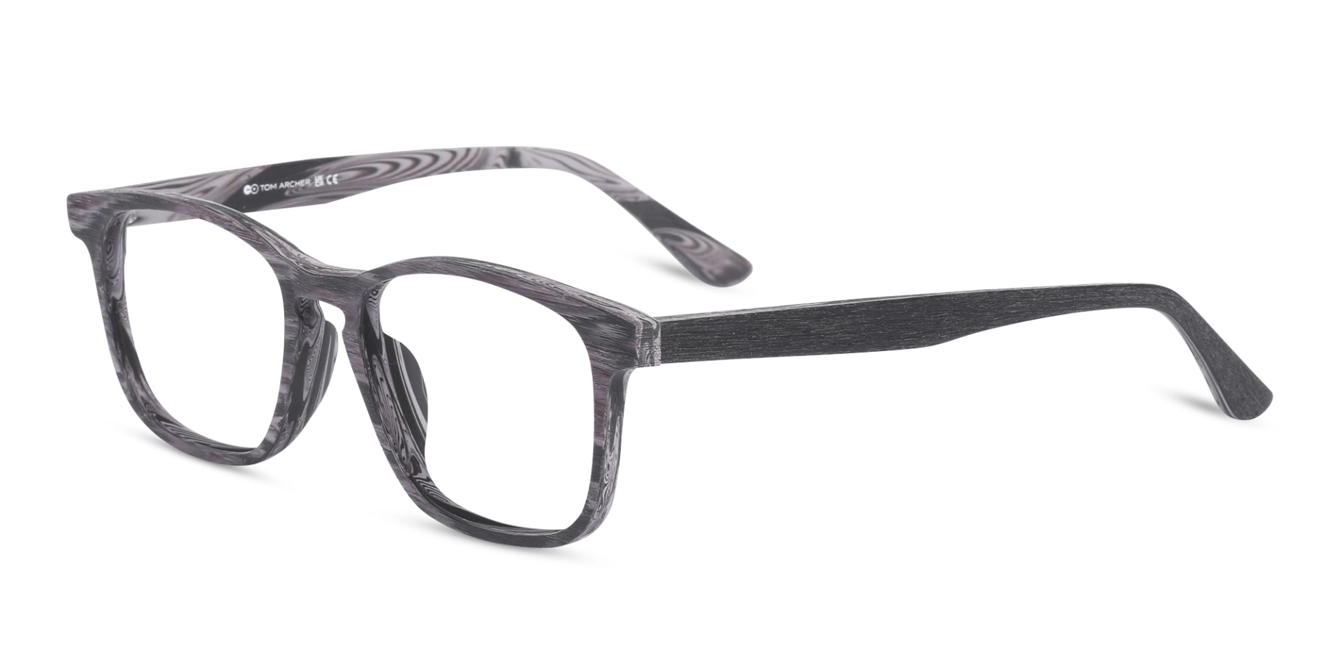 Slate Grey Pine Wooden Frame Eyeglasses 3