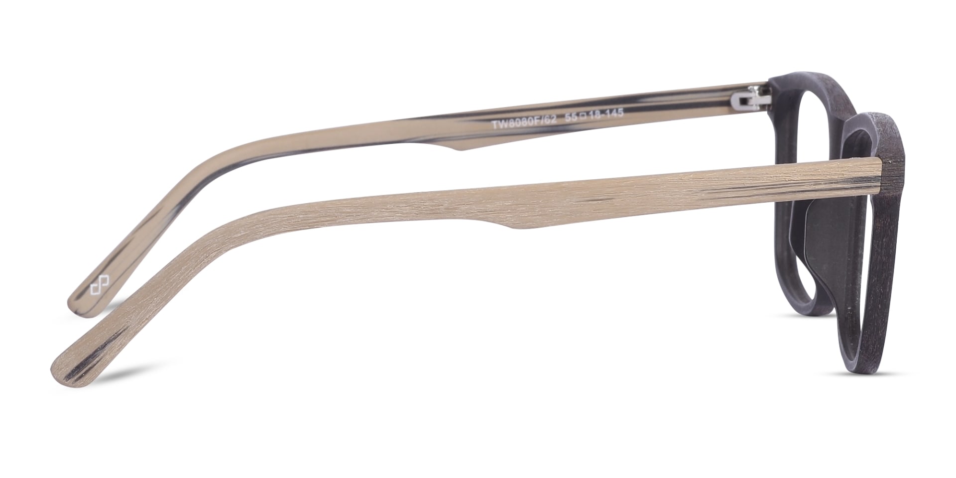 Wooden Rectangle Glasses 4