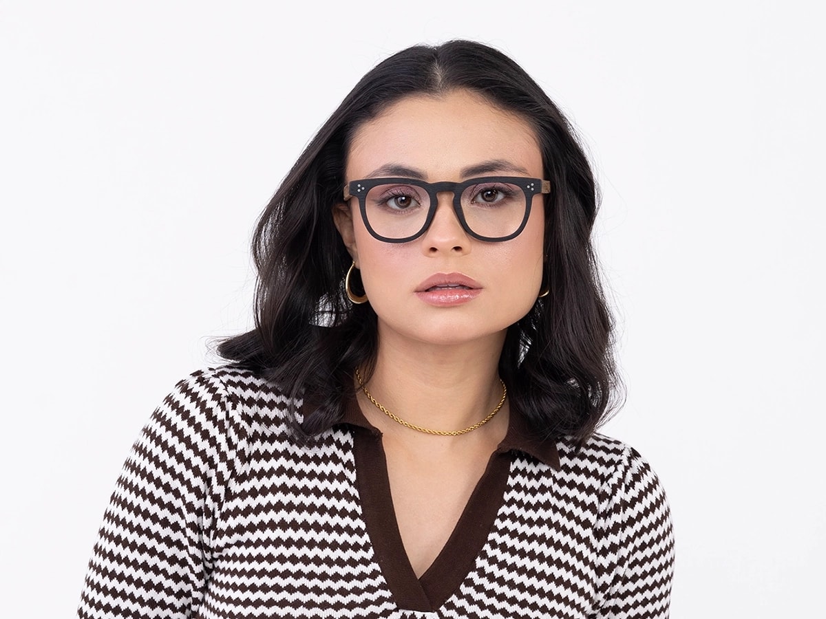 Black Keyhole Wooden Glasses51