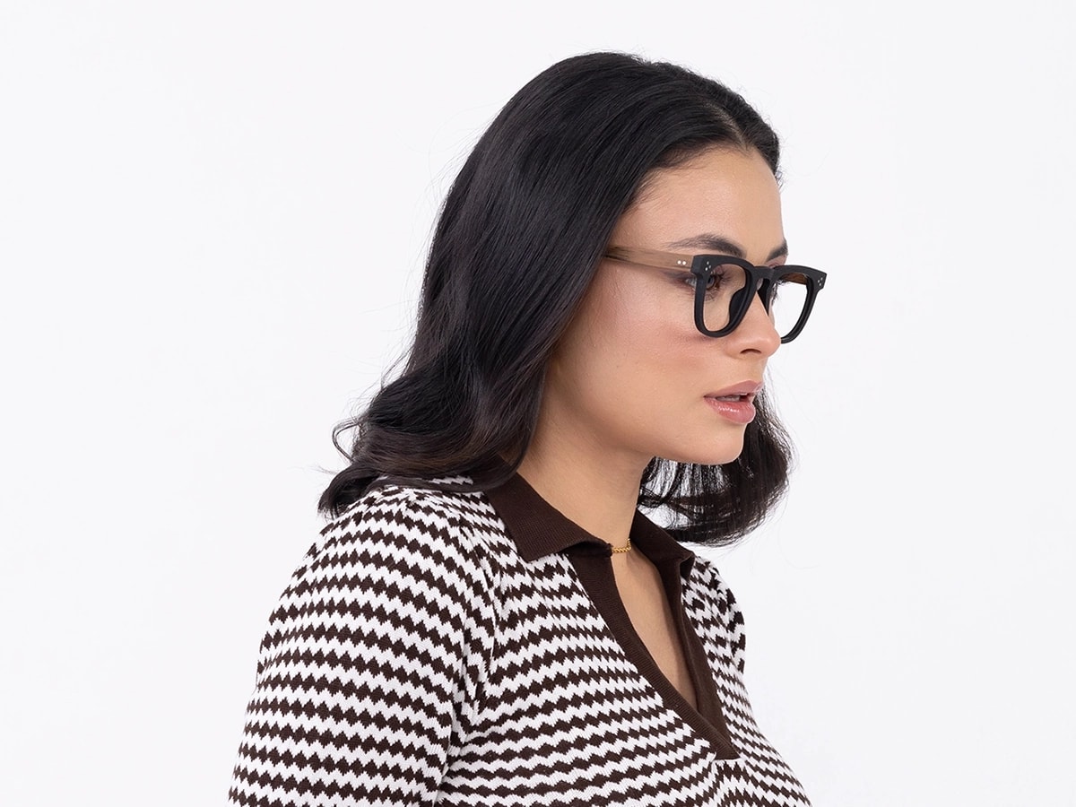 Black Keyhole Wooden Glasses52