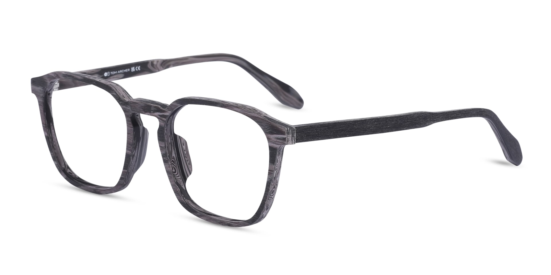 Slate Grey Pine Wooden Frame Glasses 3