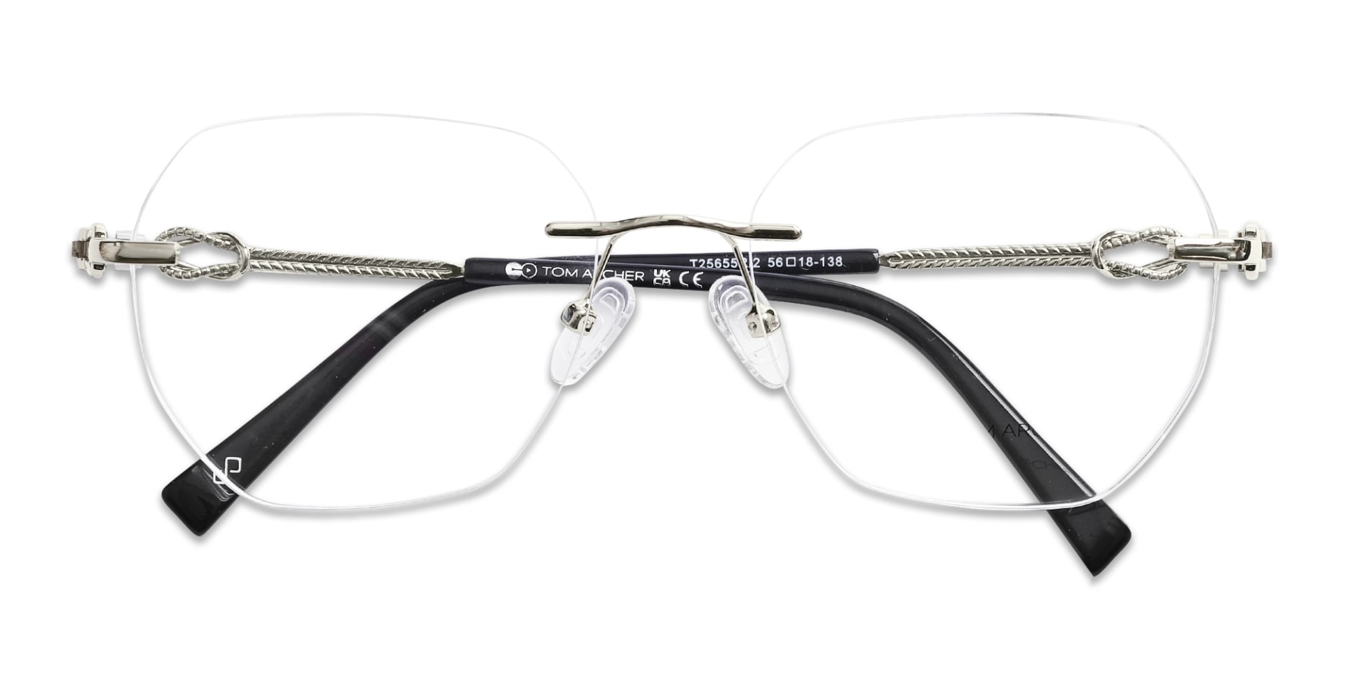 Silver Metal Glasses 6