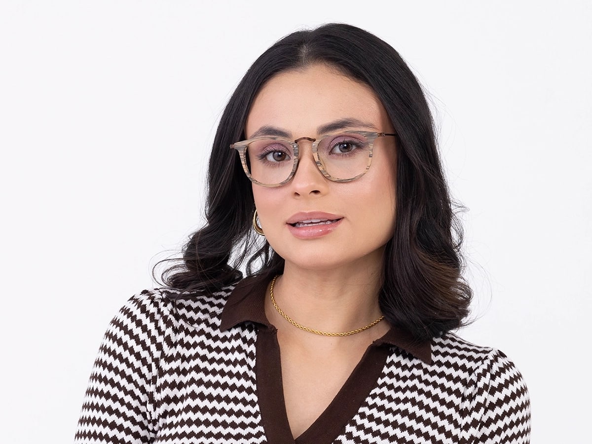 Square Wooden Reading Glasses 51
