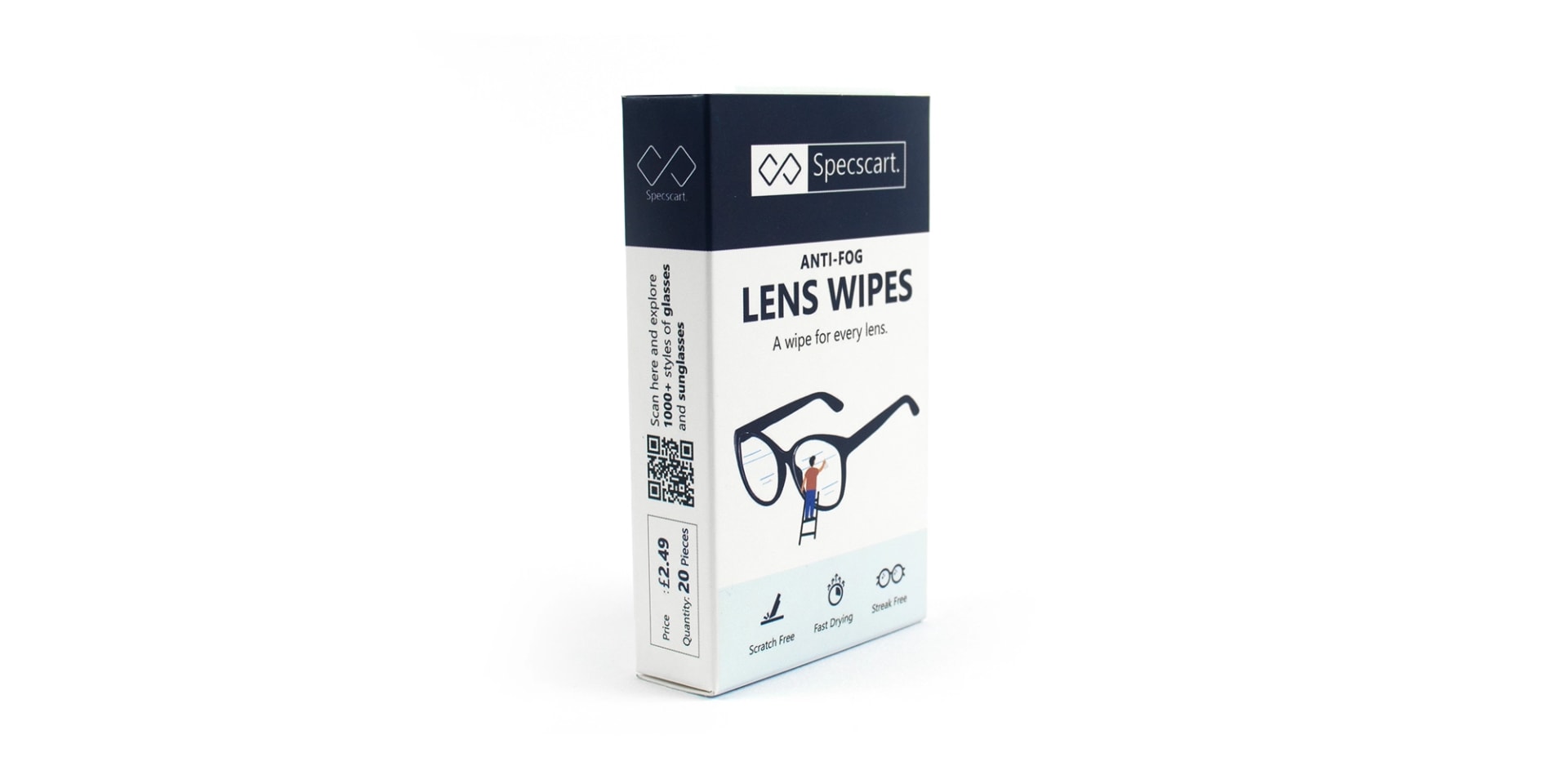 Anti fog lens Wipes - 3