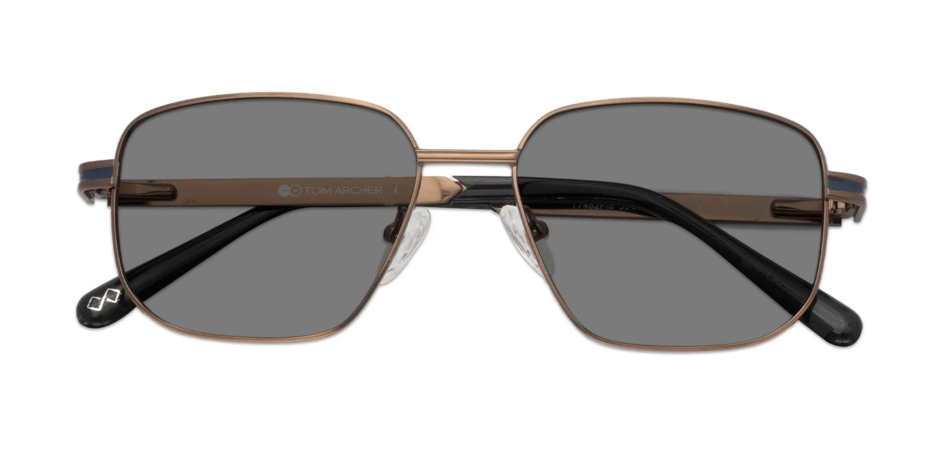 Retro Rectangle Sunglasses-4