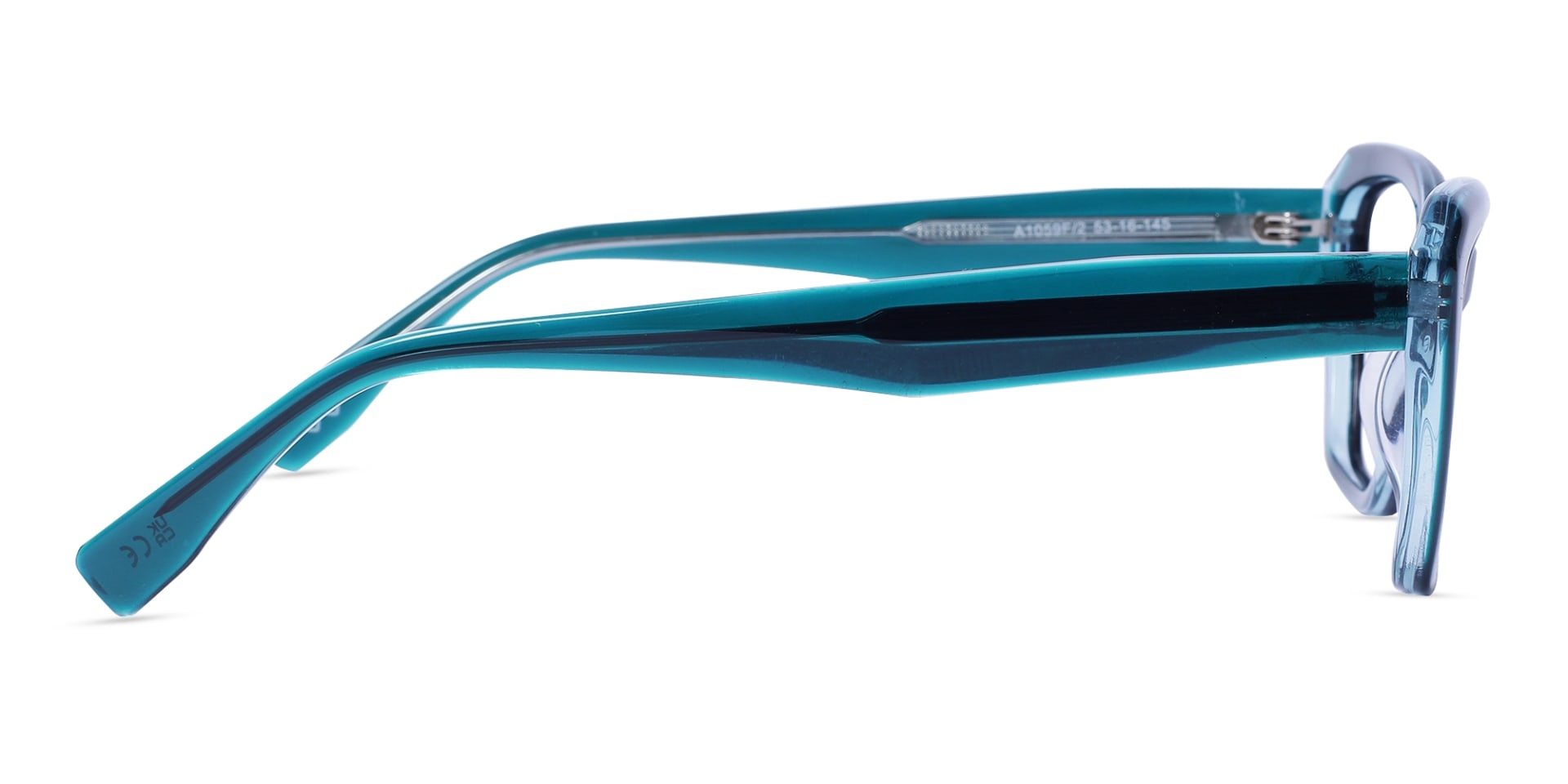 Square Blue Glasses-4