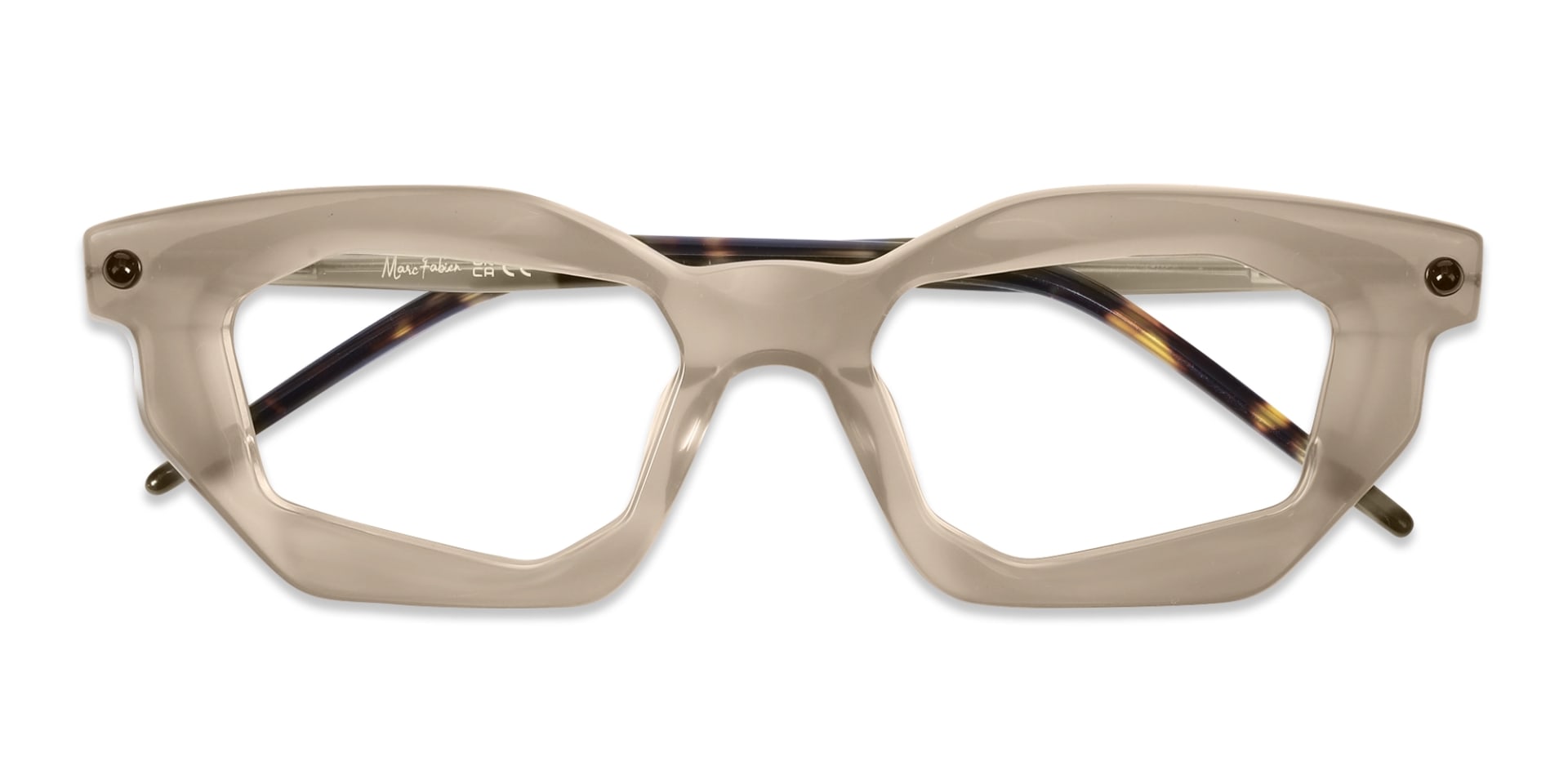 Crystal Rectangle Cat Eye Frame Eyeglasses 6