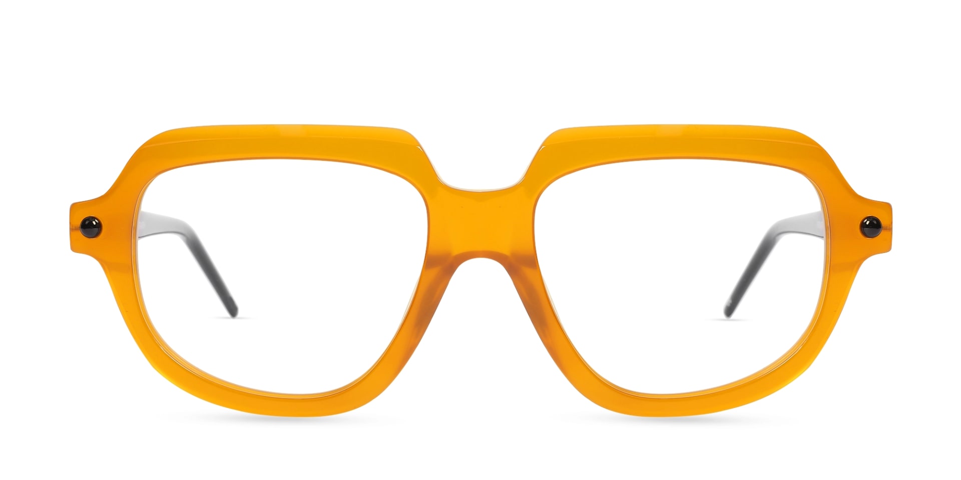 Gold Oversized Glasses 1