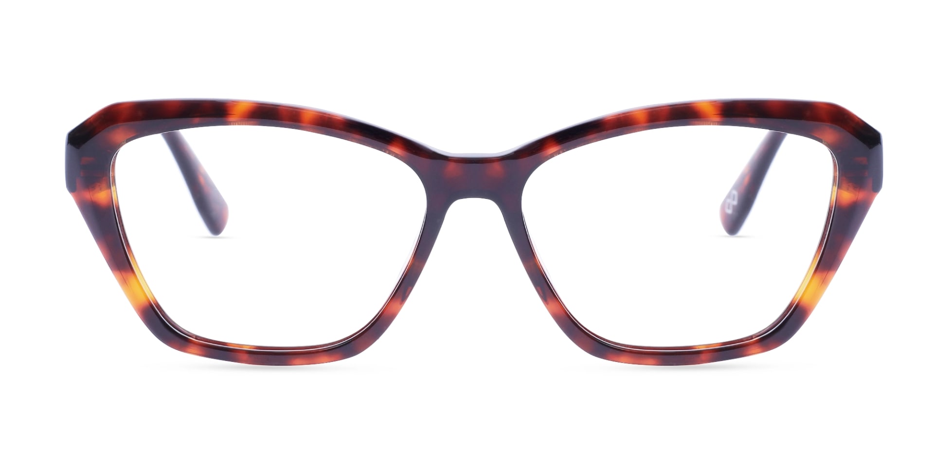 Red Tortoise Square Glasses-1