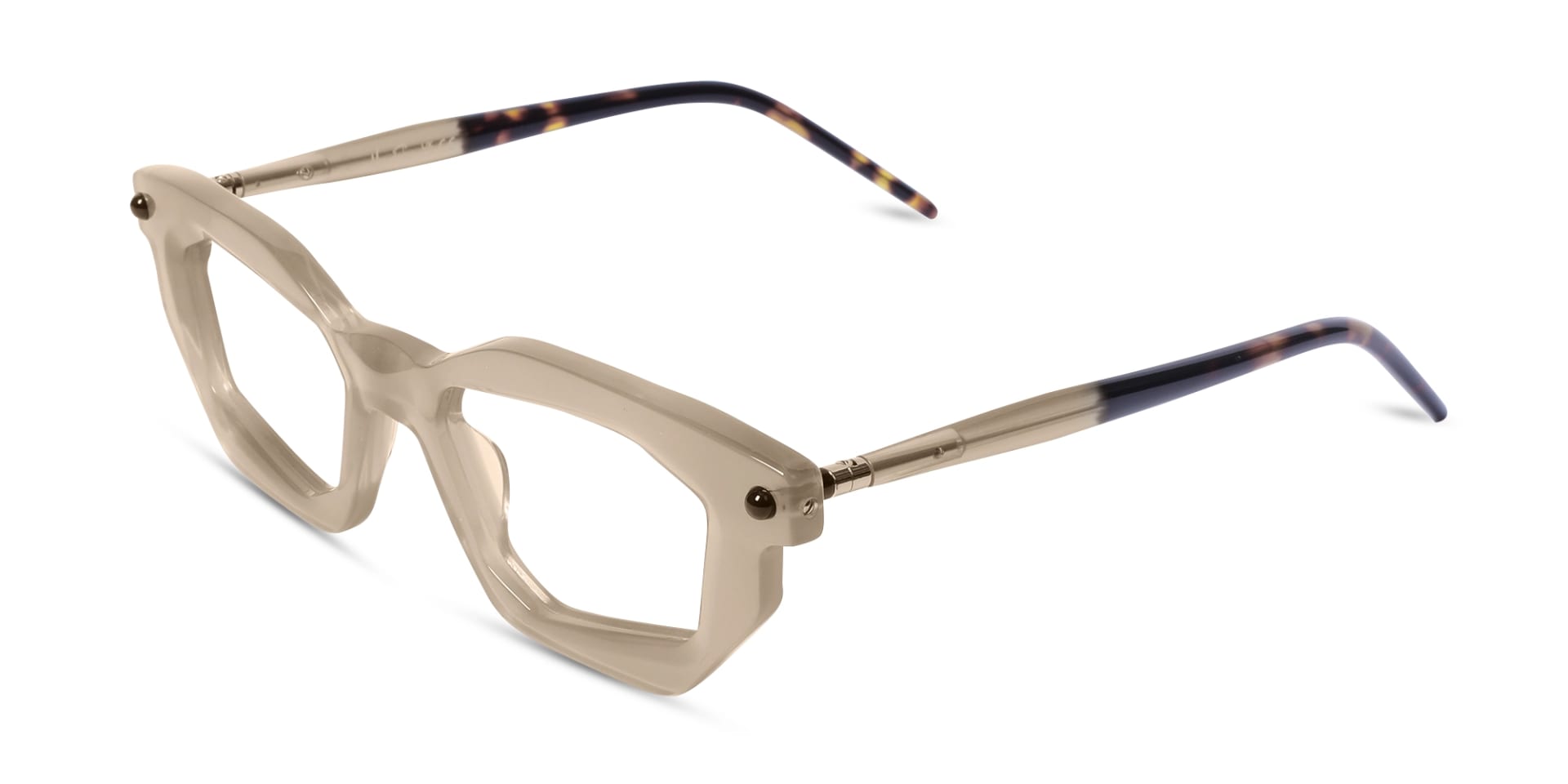 Crystal Rectangle Cat Eye Frame Eyeglasses 3