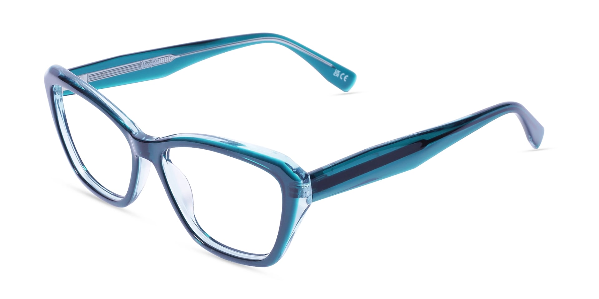 Square Blue Glasses-3