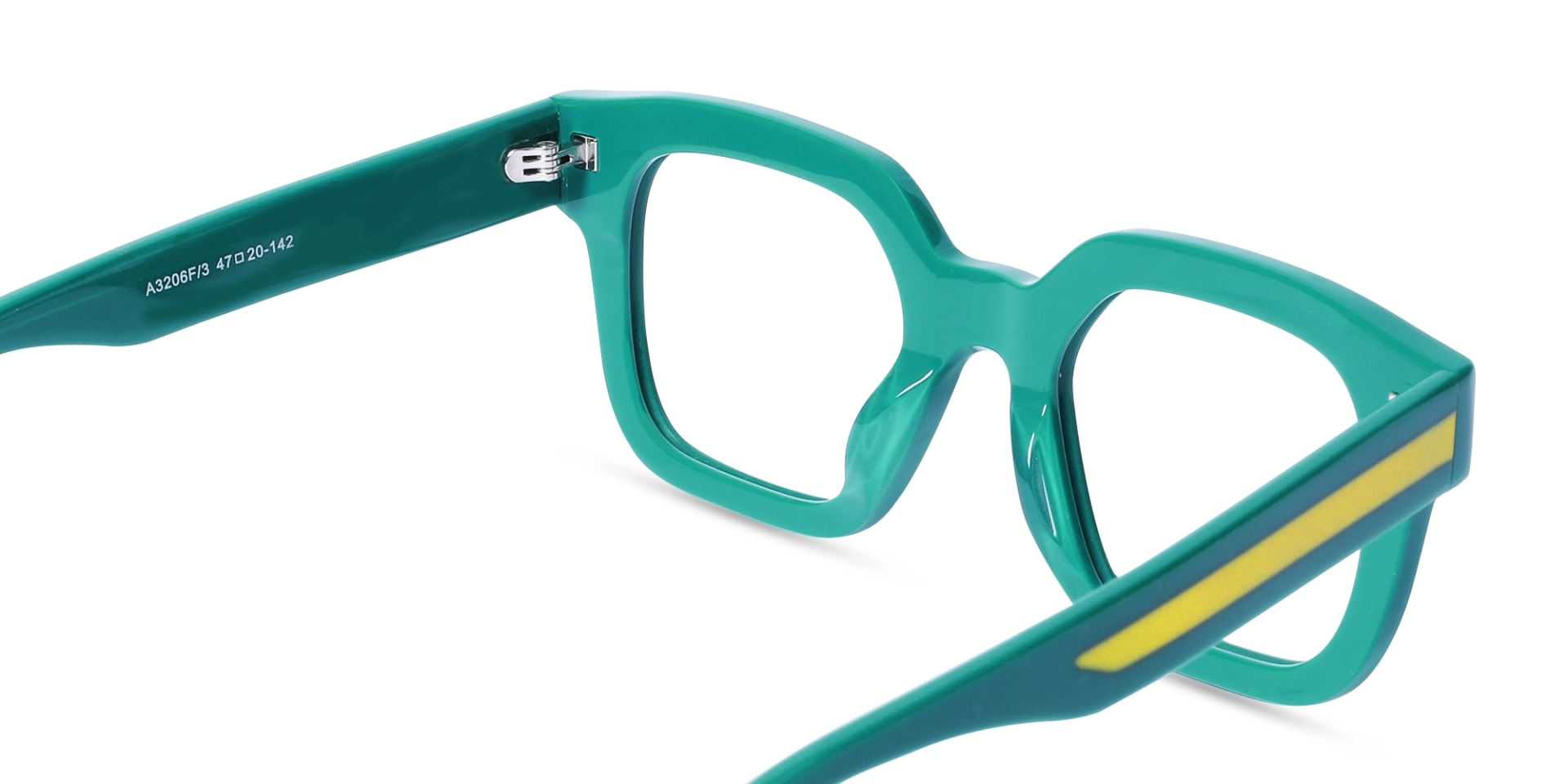 Green Thick Glasses-5
