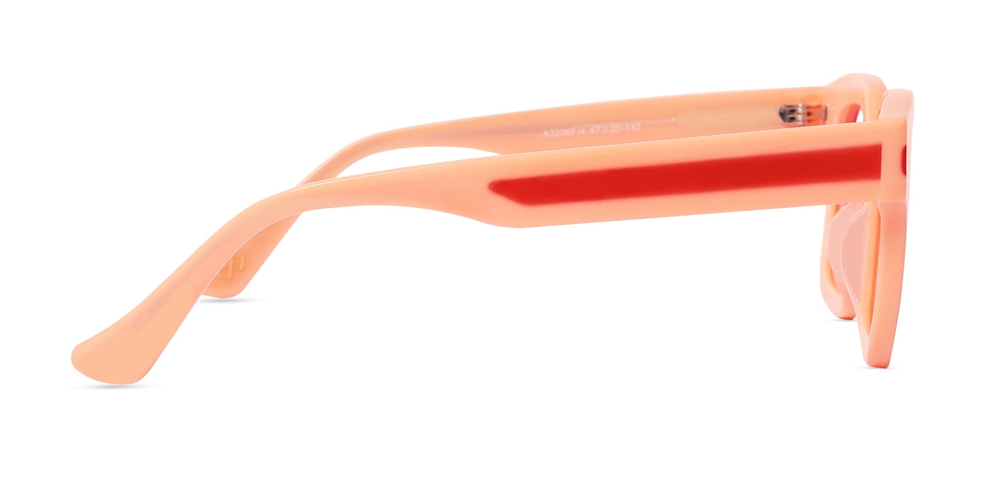 Peach Funky Glasses-4