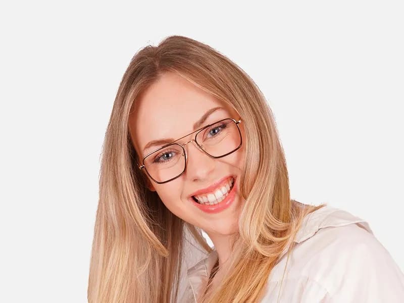 Double Bridge Prescription Glasses-2