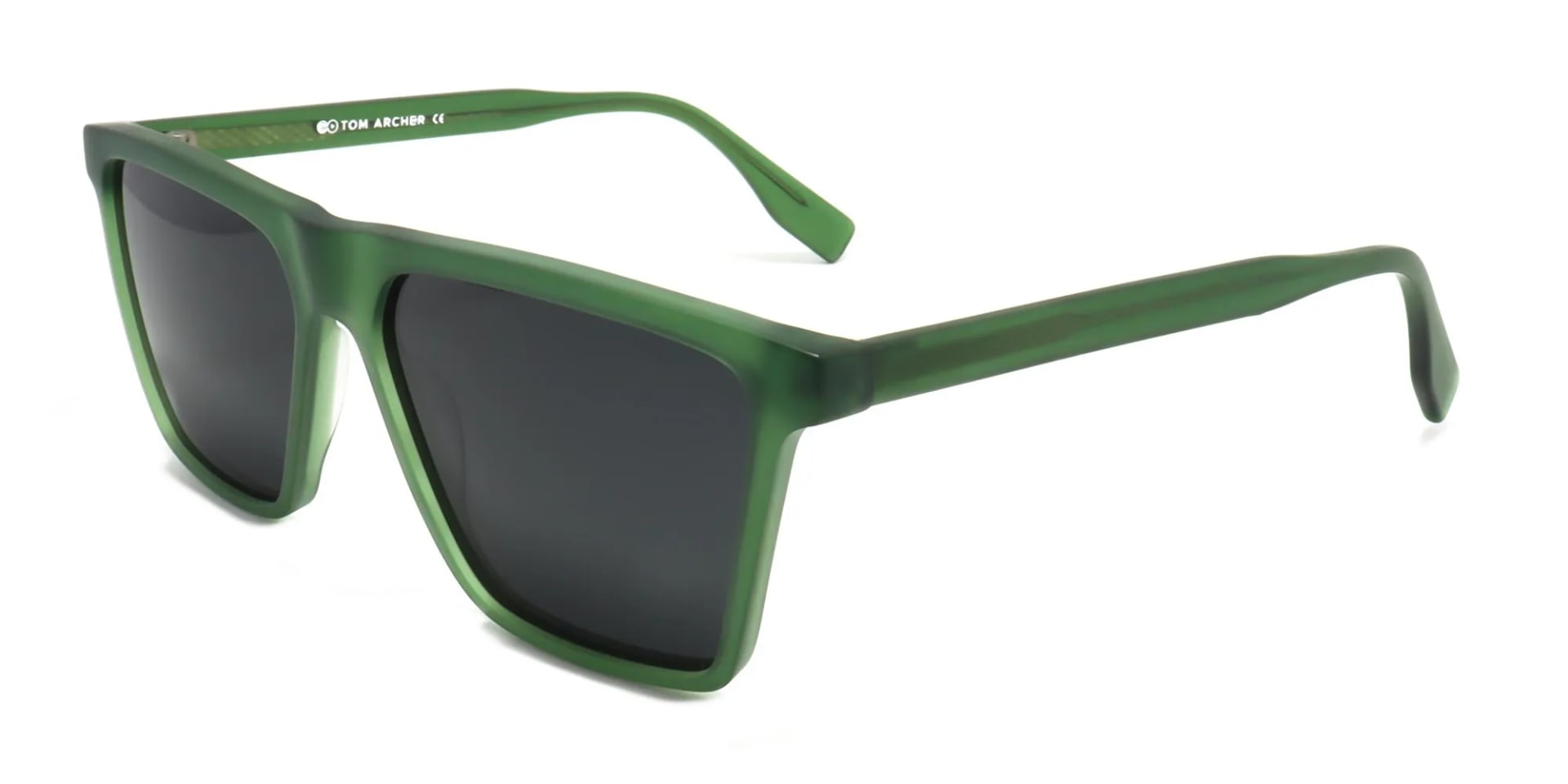 Green Rimmed Sunglasses-2