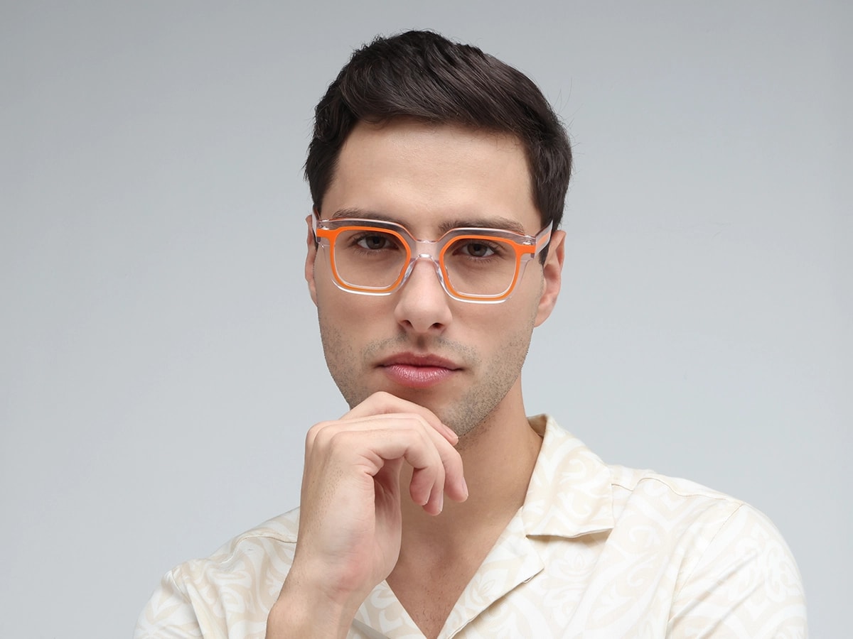 Clear Thick Glasses-43