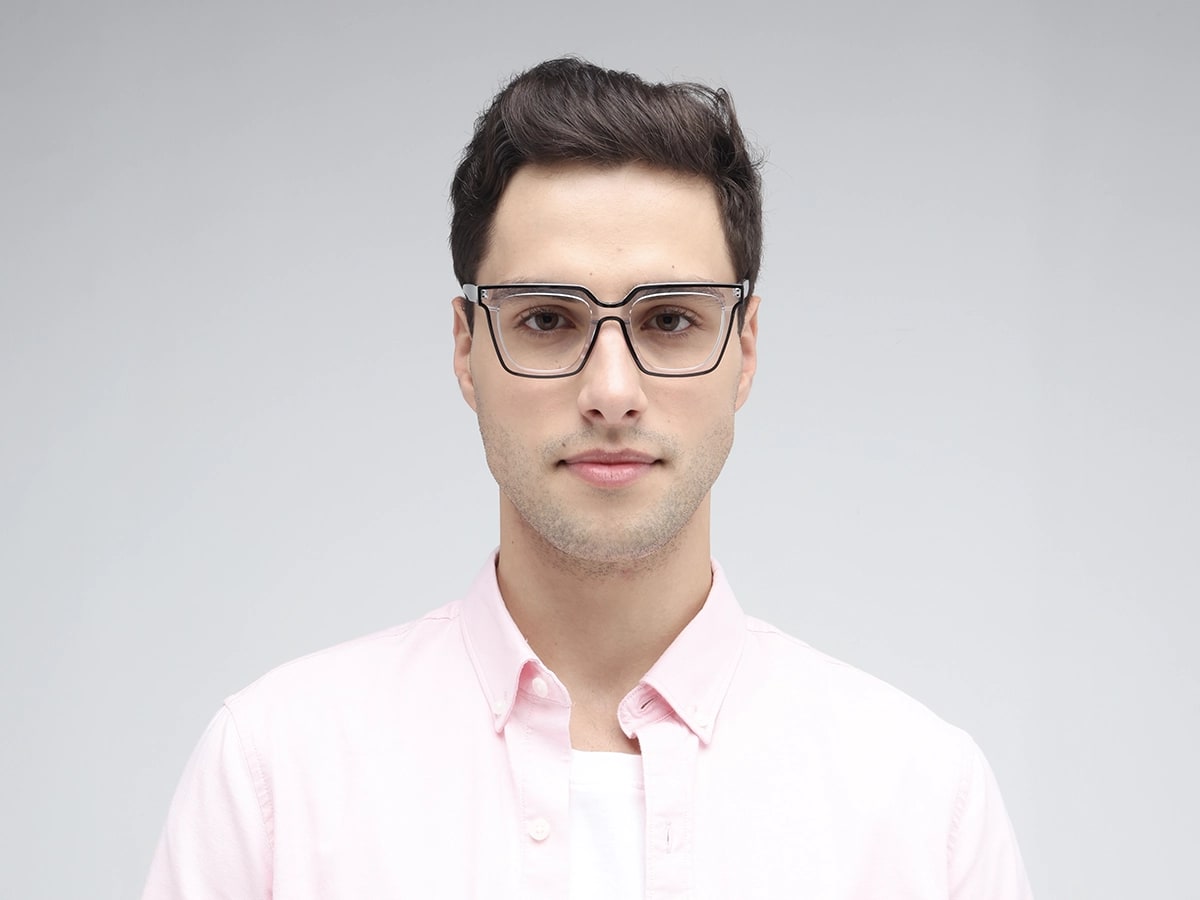 Clear Black Unisex Glasses 41