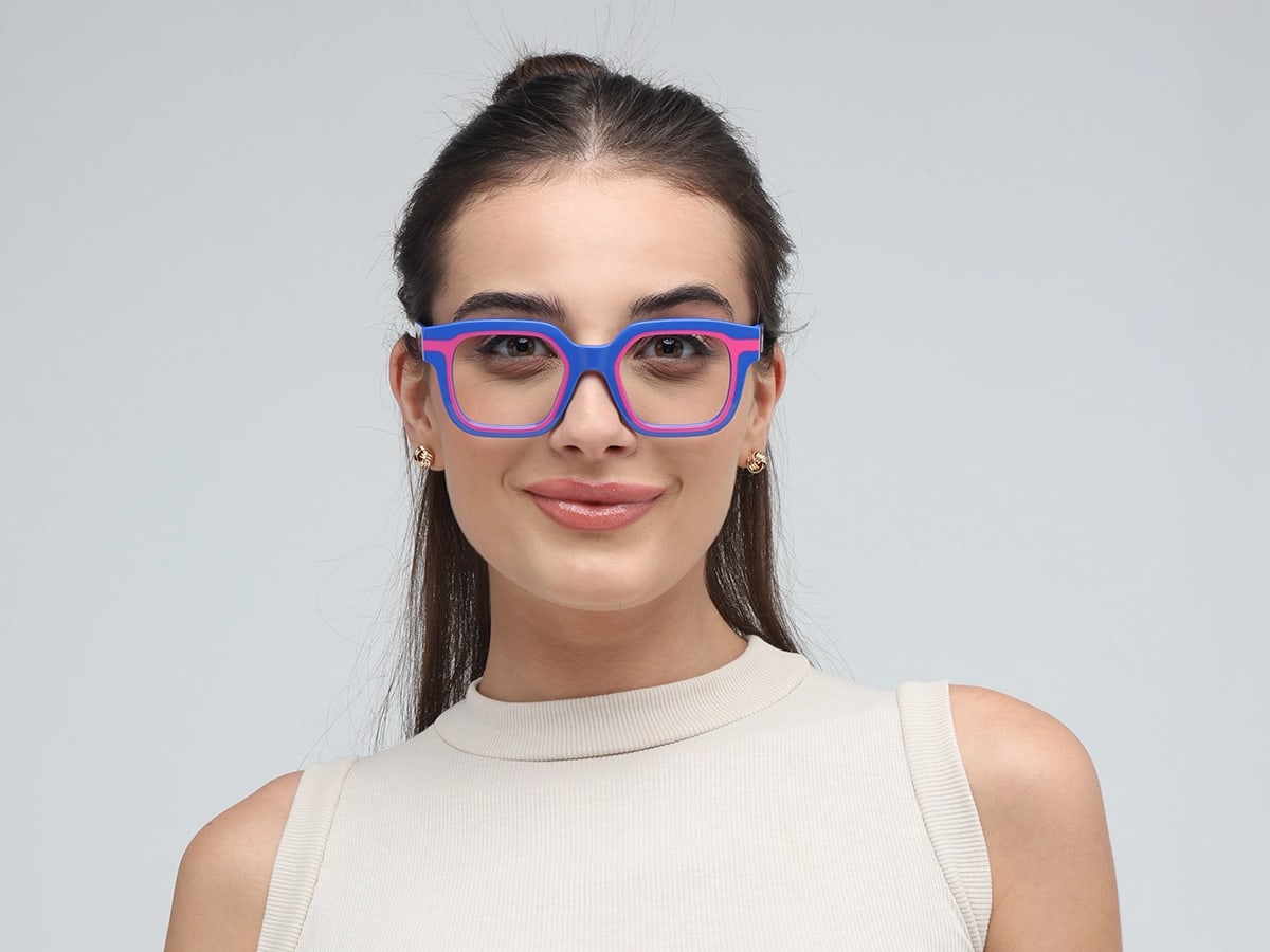 Blue Funky Glasses-51