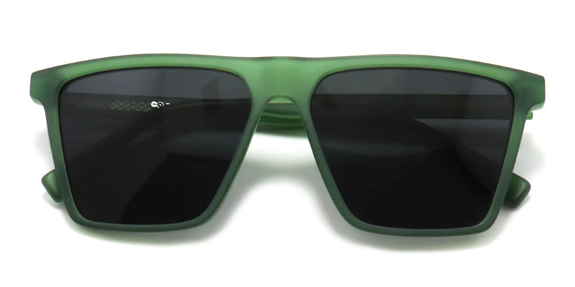 Green Rimmed Sunglasses-2