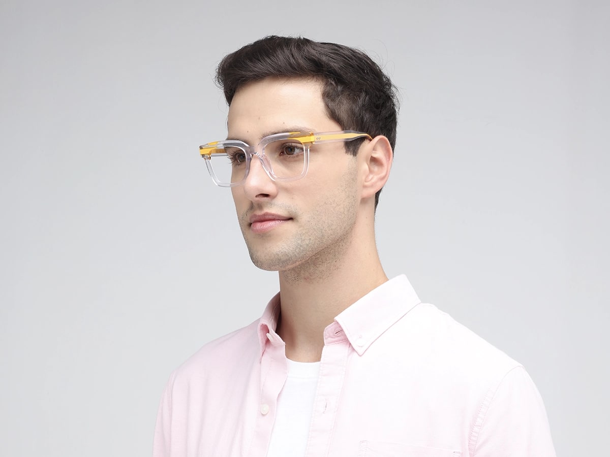 Clear Yellow Glasses 42
