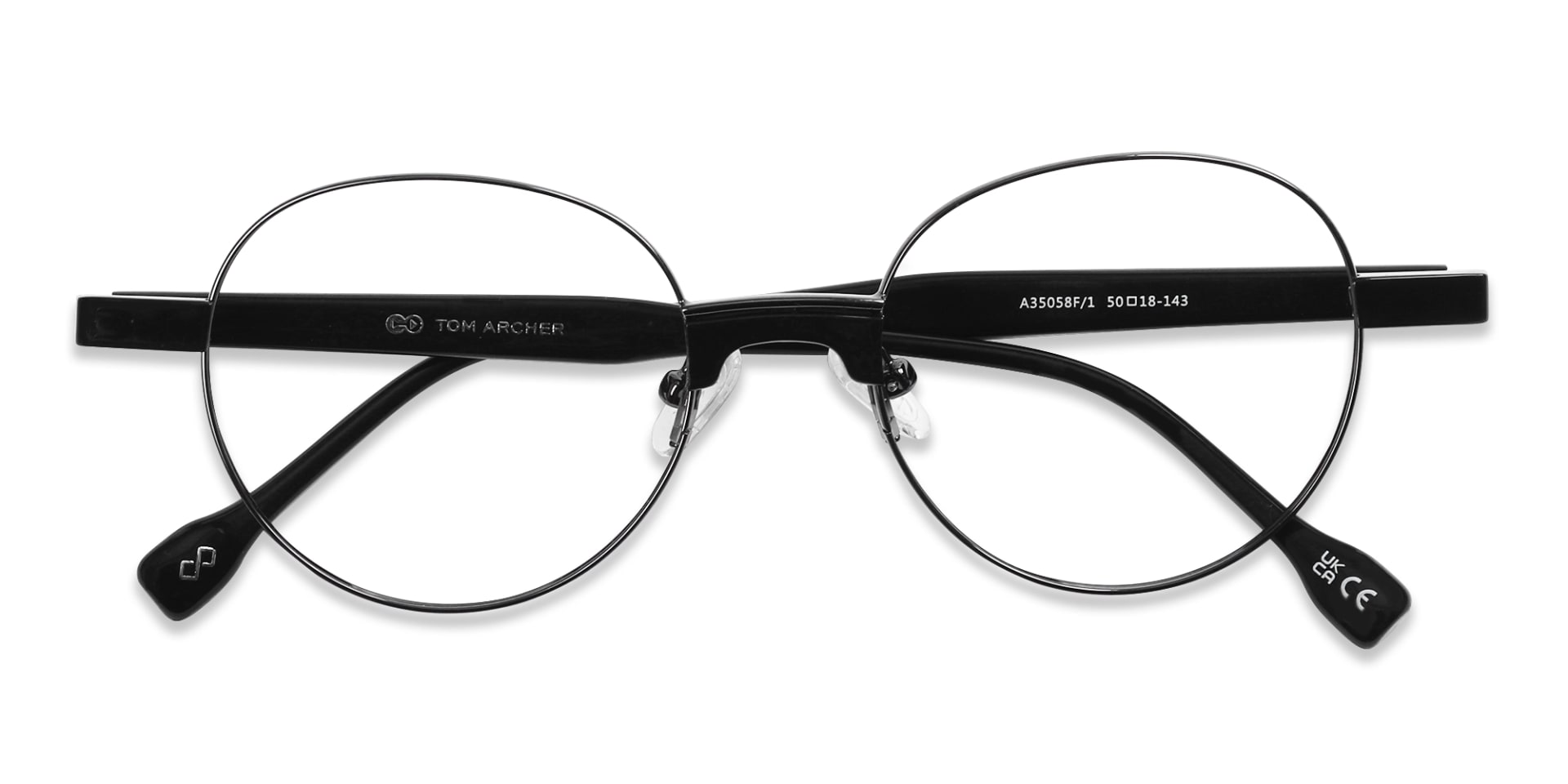 Trendy Gunmetal Round Full Rim Eyeglasses-6