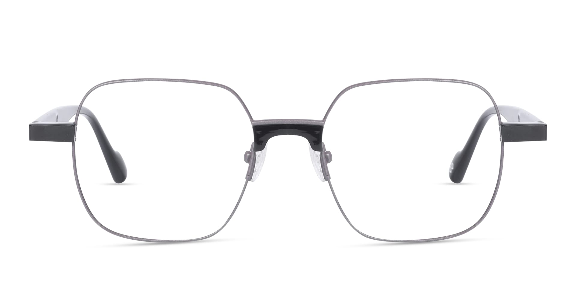 Brownish Mauve Metal Full Rim Glasses-1