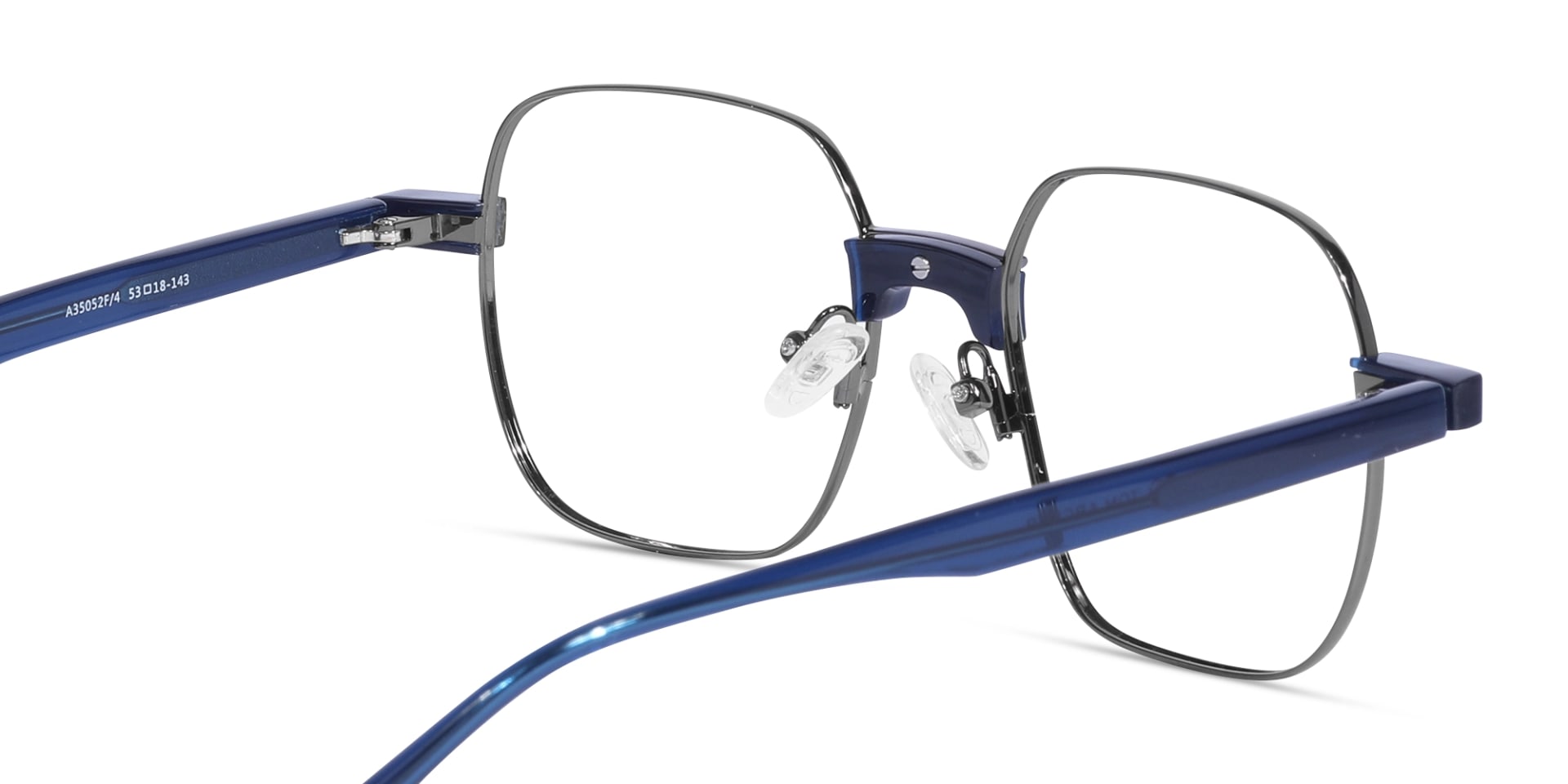Stylish Gunmetal Square Full Rim Eyeglasses-5
