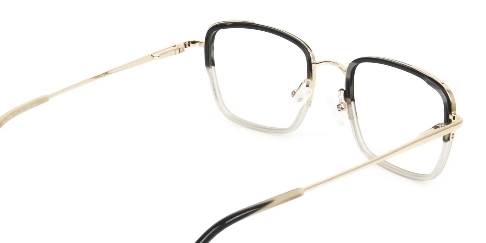 Spider Man Tony Stark Glasses Marble Grey & Nude Translucent - 2