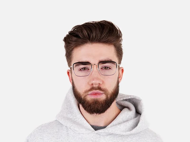 Spiderman with glasses Charcoal & Translucent Grey - 2