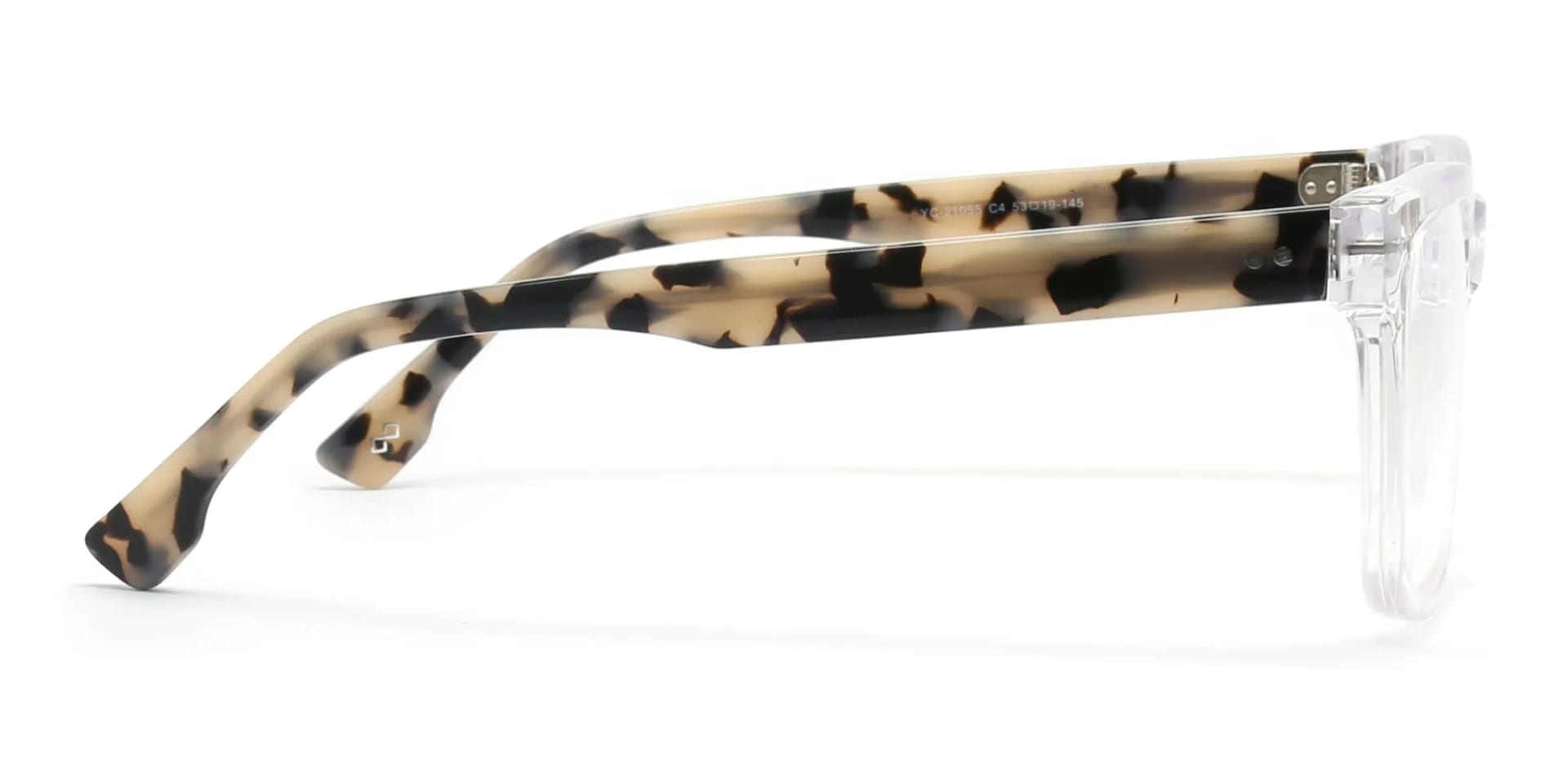 clear glasses with tortoiseshell sides-2