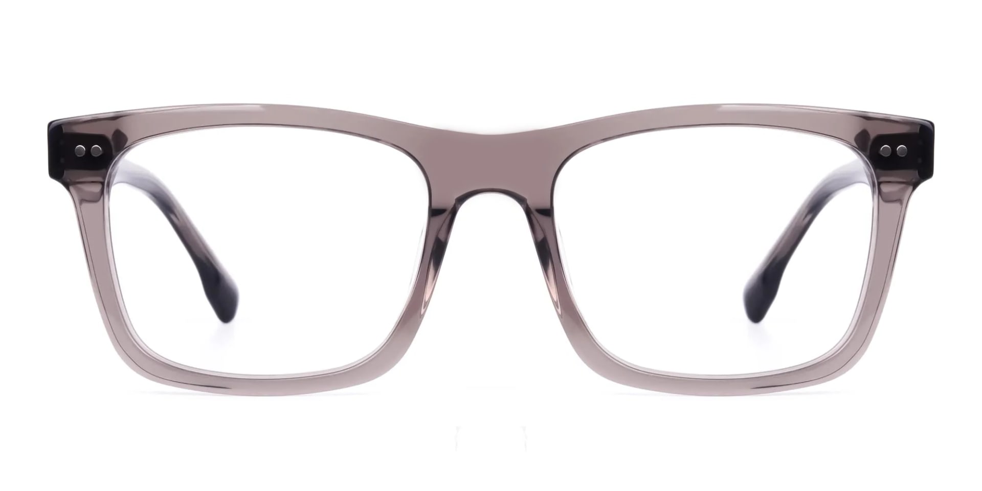Crystal and Grey Square Glasses-2