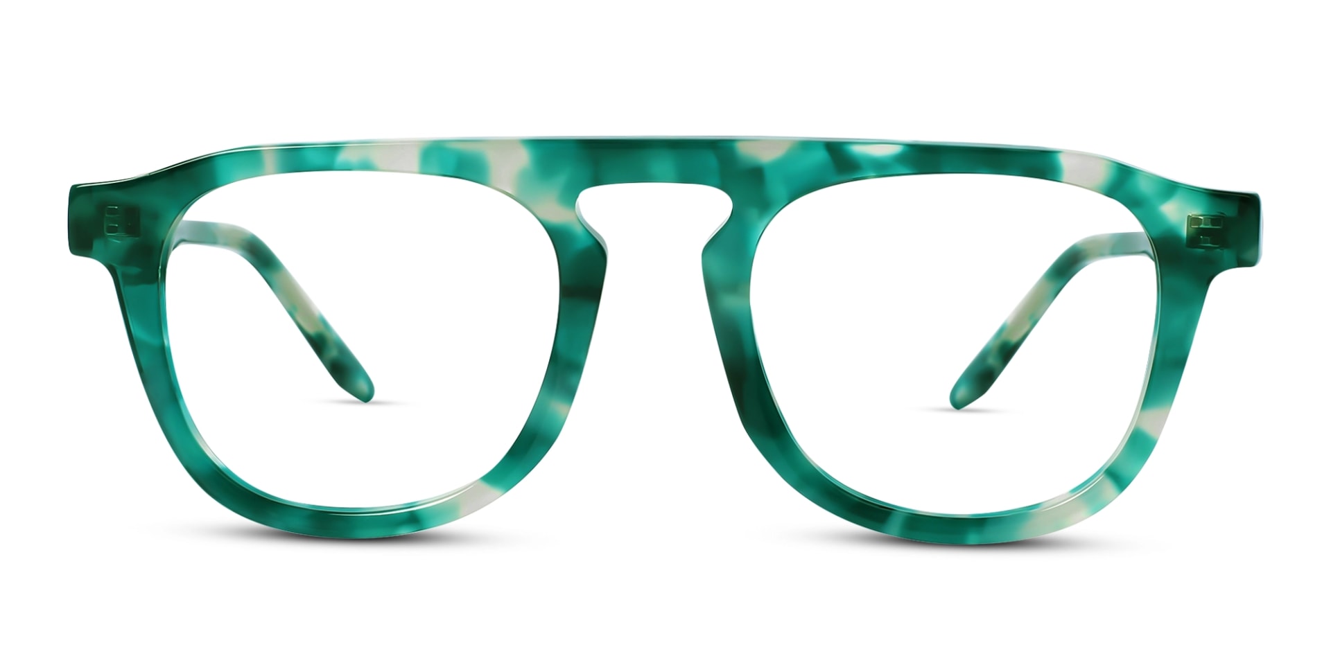 Teal Tortoise Eyeglasses 1